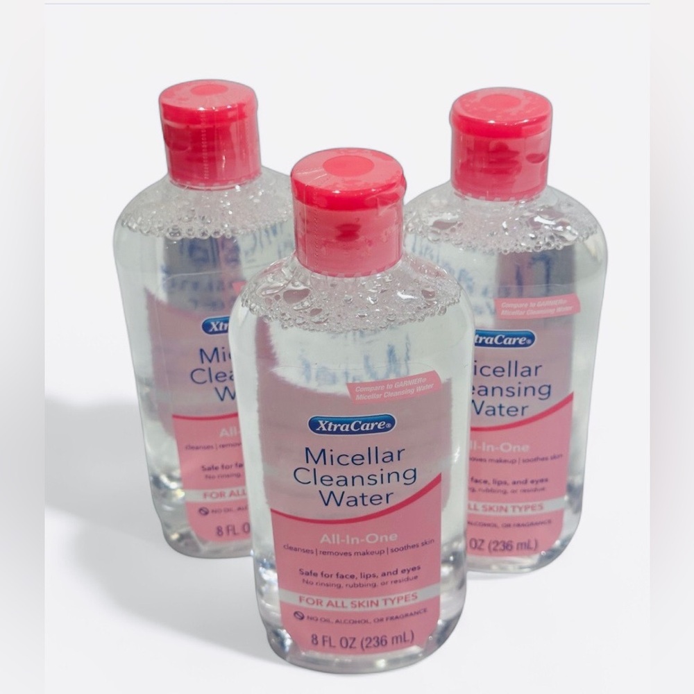 XtraCare Micellar Cleansing Water Bottle Set of 3 - 8oz.